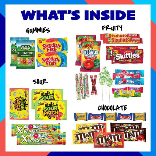 Candy & Snack Box Ultimate Snack Care Package - for just $49.99! 