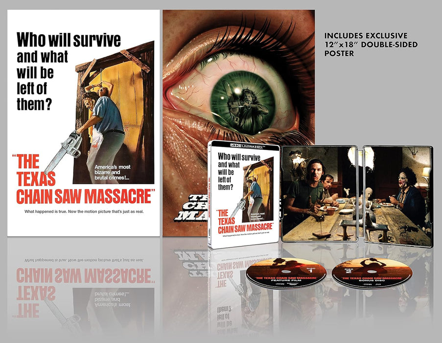 The Texas Chain Saw Massacre 4K UHD Steelbook - for just $51.99! 