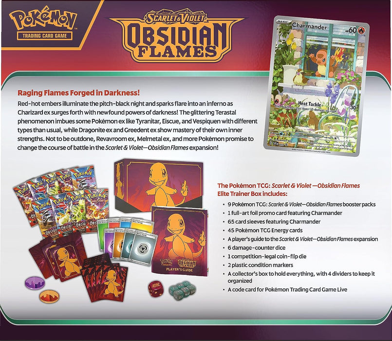 Pokemon: Scarlet & Violet - Obsidian Flames Elite Trainer Box - for just $59.99! 