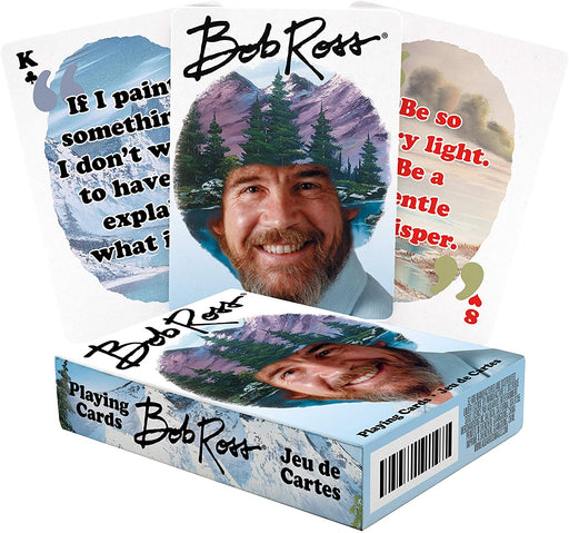 Aquarius Playing Cards: Bob Ross Quotes 2 - for just $6.99! 