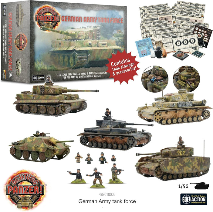 Achtung Panzer! German Army Tank Force - for just $148.50! 