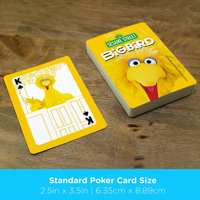 Aquarius Playing Cards: Sesame Street - Big Bird - for just $6.99! 