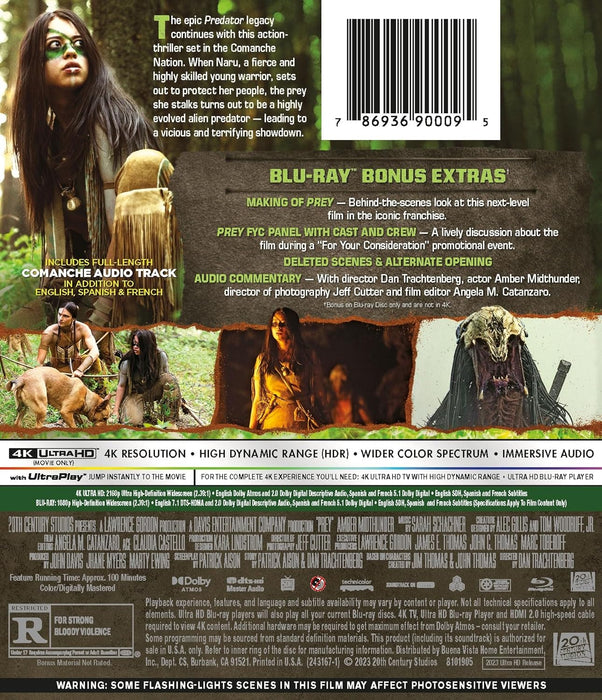 Prey (4K Ultra HD + Blu-ray) - for just $32.99! 