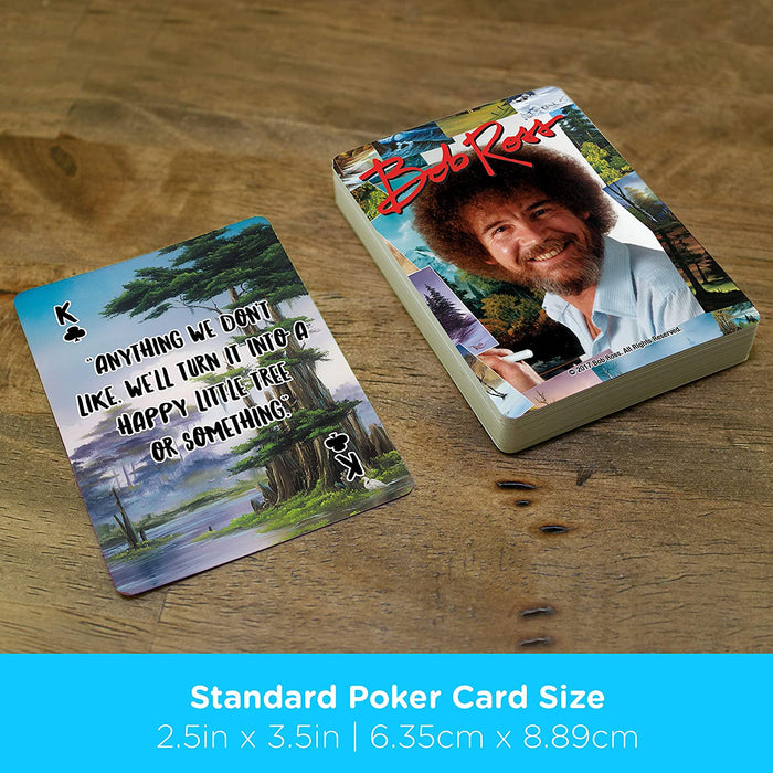 Aquarius Playing Cards: Bob Ross Quotes - for just $6.99! 