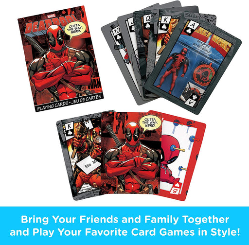 Aquarius Playing Cards: Marvel - Deadpool - for just $6.99! 