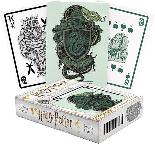 Aquarius Playing Cards: Harry Potter - Slytherin - for just $6.99! 