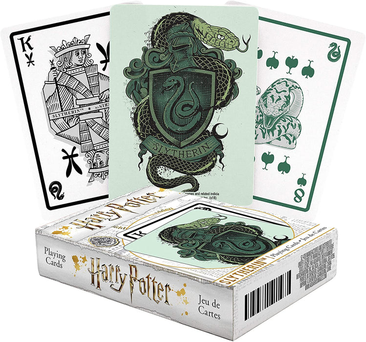 Aquarius Playing Cards: Harry Potter - Slytherin - for just $6.99! 