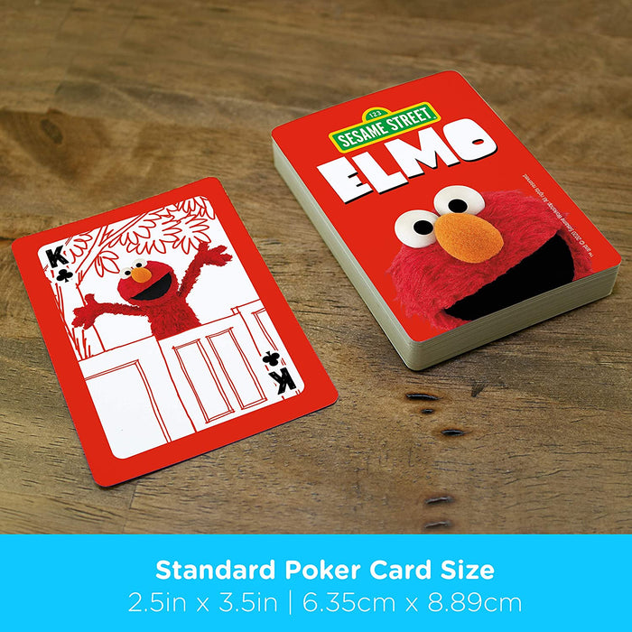 Aquarius Playing Cards: Sesame Street - Elmo - for just $6.99! 