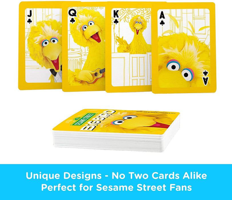 Aquarius Playing Cards: Sesame Street - Big Bird - for just $6.99! 
