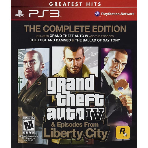 Grand Theft Auto IV: Complete Edition (Greatest Hits) (Playstation 3) - Just $0! Shop now at Retro Gaming of Denver