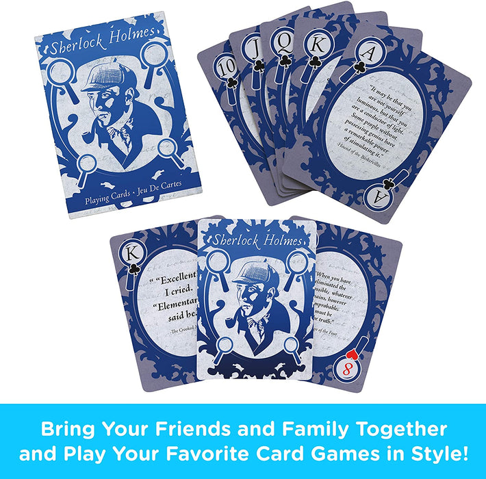 Aquarius Playing Cards: Sherlock Holmes Quotes - for just $6.99! 
