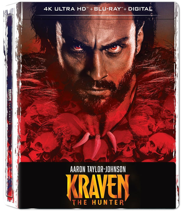 Kraven The Hunter - 4K UHD/BD Combo + Digital + Steelbook - for just $56.99! 