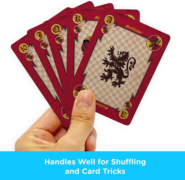 Aquarius Playing Cards: Harry Potter - House Crests - for just $6.99! 