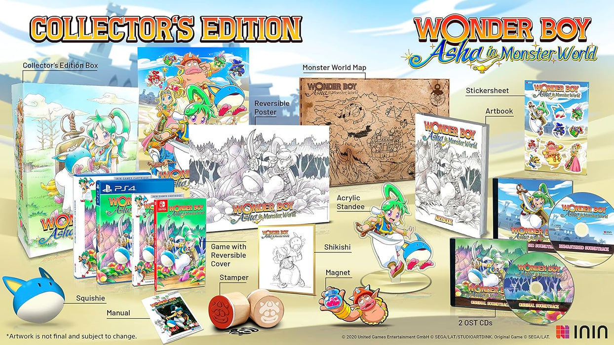 Wonder Boy: Asha in Monster World Collector Edition (Nintendo Switch) - Just $0! Shop now at Retro Gaming of Denver