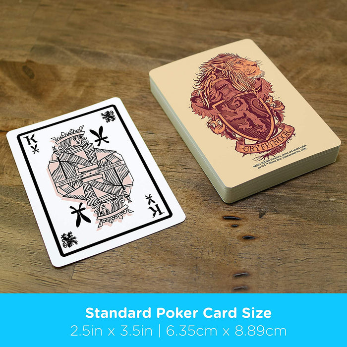 Aquarius Playing Cards: Harry Potter - Gryffindor - for just $6.99! 