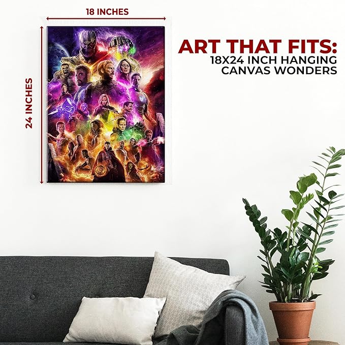 Avengers Wall Canvas - for just $30.99! 