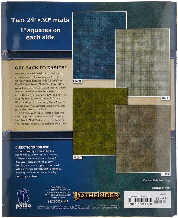 Pathfinder - Flip-Mat: Basic Terrain Multi-Pack - for just $19.99! 