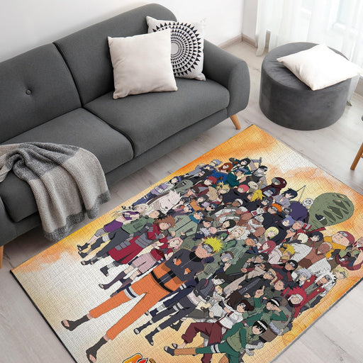 Naruto, Friends & Enemies Decor Rug- 62x40 inches - for just $44.99! 