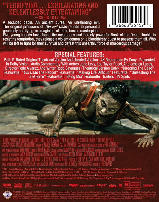 Evil Dead (2013) - Limited Edition Steelbook [4K UHD] - for just $43.99! 