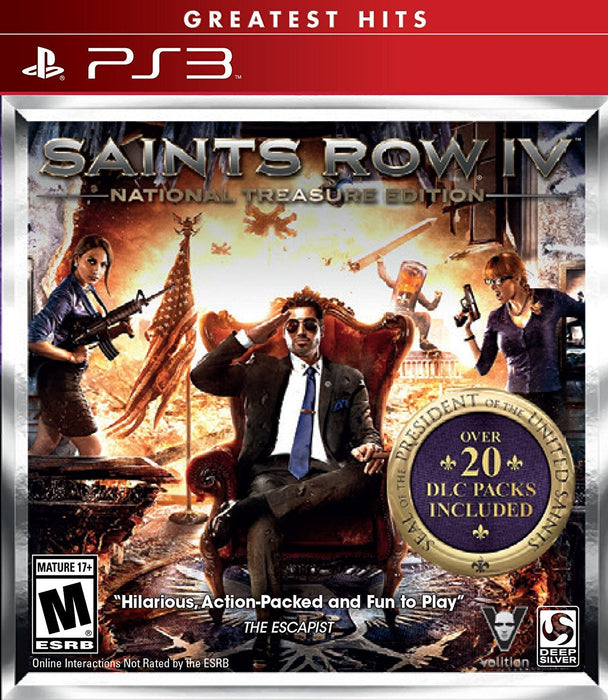 Saints Row IV: National Treasure Edition (Greatest Hits) (Playstation 3) - for just $0! 