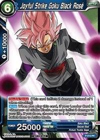 Joyful Strike Goku Black Rose (Foil Version) (P-015) [Promotion Cards] - for just $0.20! 