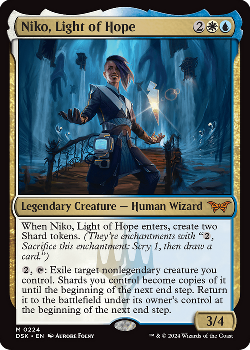 Niko, Light of Hope (DSK-224) - Duskmourn: House of Horror Foil - for just $0.16! 