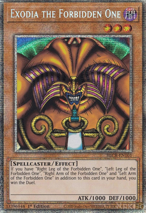 Exodia the Forbidden One [BLCR-EN101] Starlight Rare - for just $53.65! 