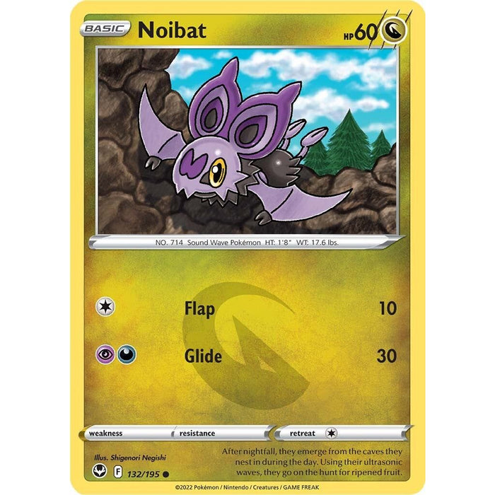 Noibat (132/195) [Sword & Shield: Silver Tempest] - Just $0.03! Shop now at Retro Gaming of Denver