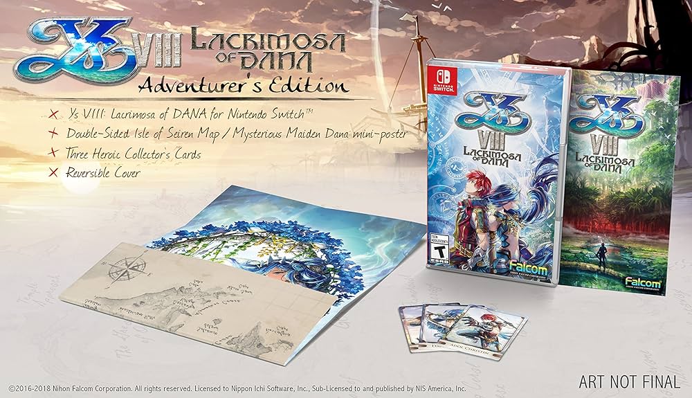 Ys VIII Lacrimosa of DANA (Adventurer's Edition) (Nintendo Switch) - Just $0! Shop now at Retro Gaming of Denver