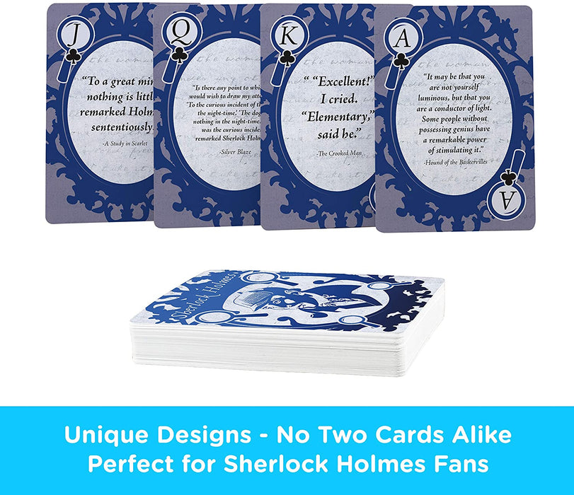 Aquarius Playing Cards: Sherlock Holmes Quotes - for just $6.99! 
