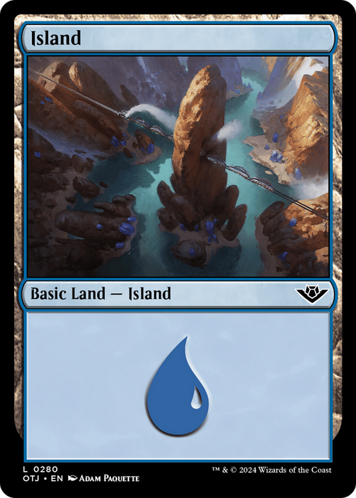 Island (OTJ-280) - Outlaws of Thunder Junction - for just $0.02! 