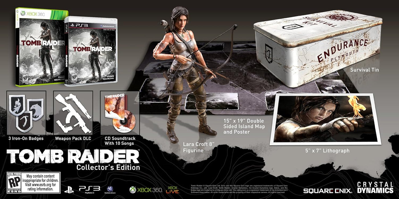 Tomb Raider Collector's Edition (PlayStation 3) - for just $0! 