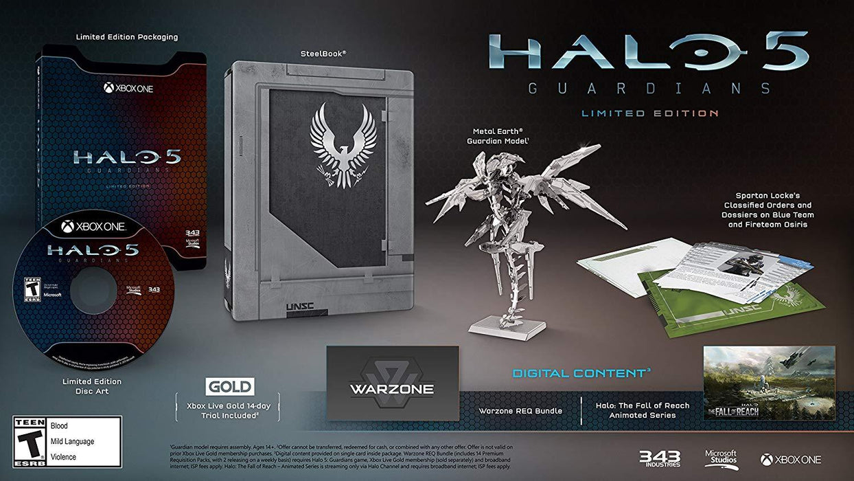 Halo 5: Guardians Limited Edition (Xbox One) - for just $0! 