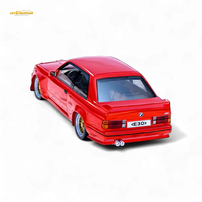 DCM BMW M3 E30 in Red - Gold Wheels 1:64 - for just $31.99! 