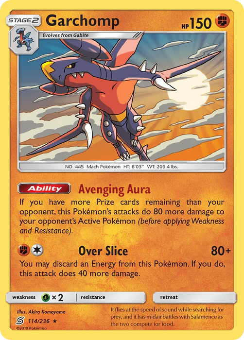 Garchomp (114/236) [Sun & Moon: Unified Minds] - for just $0.95! 