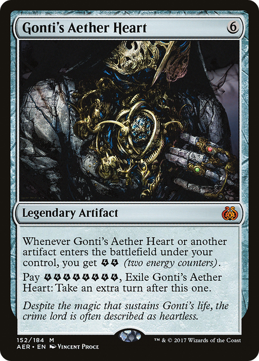 Gonti's Aether Heart (Ripple Foil) [Modern Horizons 3 Commander] - Just $2.05! Shop now at Retro Gaming of Denver