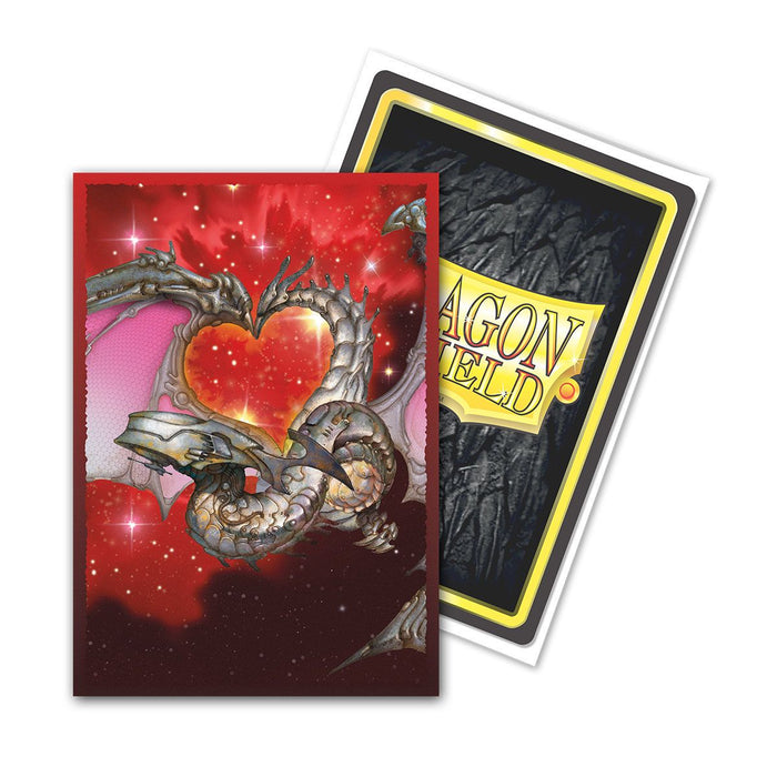 Dragon Shield: Japanese Size 60ct Brushed Art Sleeves - Valentine Dragons (2022) - Just $0! Shop now at Retro Gaming of Denver