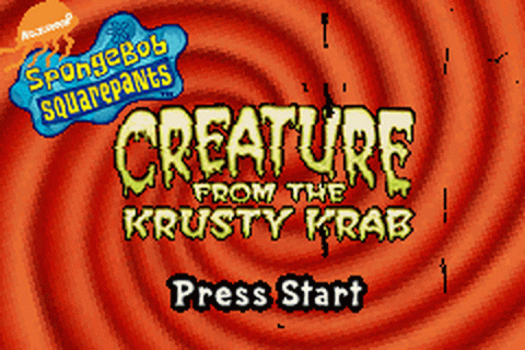 SpongeBob SquarePants: Creature from Krusty Krab – Game Boy Advance (GBA) - for just $11.99! 