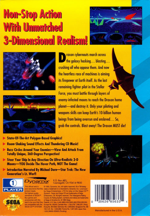 Stellar Fire – Sega CD (SCD) - for just $0! 