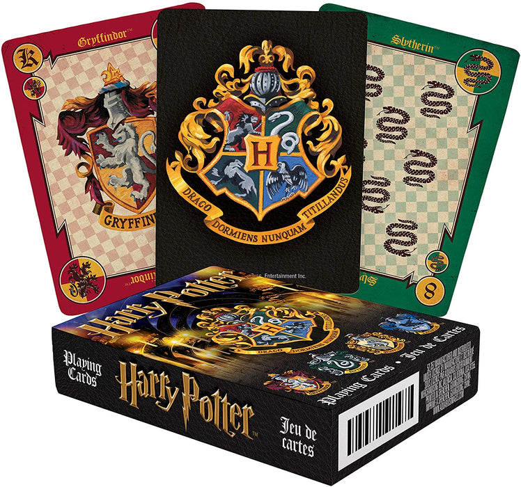 Aquarius Playing Cards: Harry Potter - House Crests - for just $6.99! 