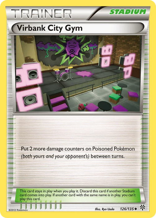 Virbank City Gym (126/135) [Black & White: Plasma Storm] - for just $1.65! 