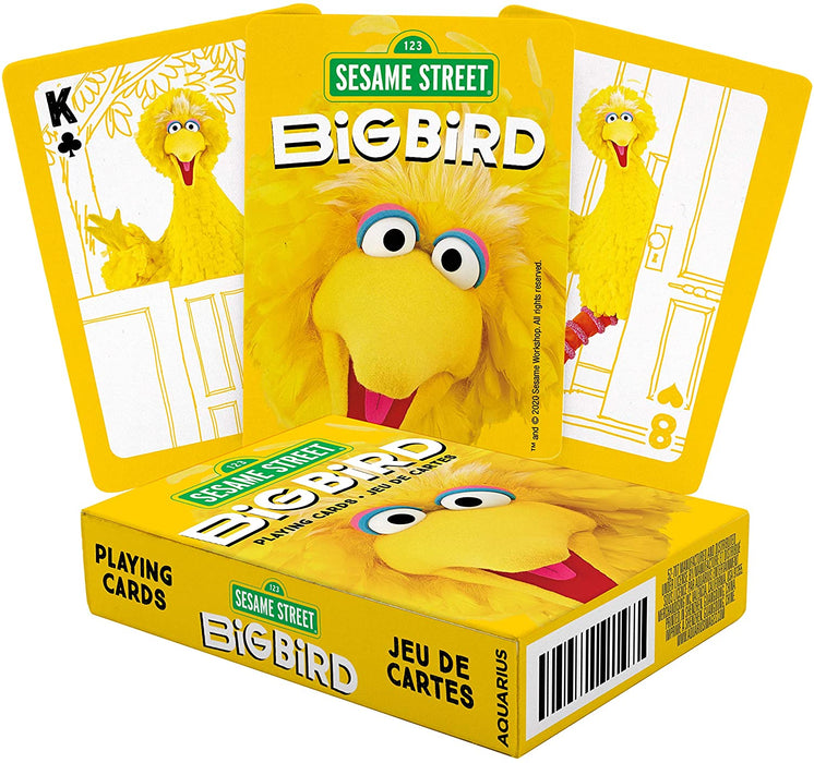 Aquarius Playing Cards: Sesame Street - Big Bird - for just $6.99! 