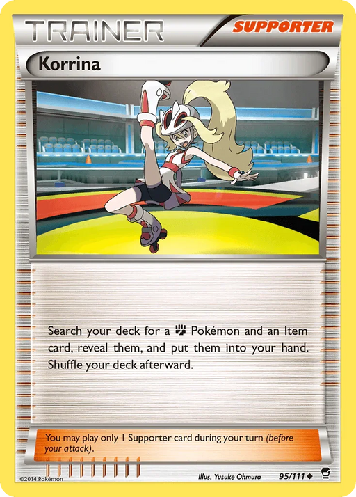 Korrina (95/111) [XY: Furious Fists] - for just $1.20! 