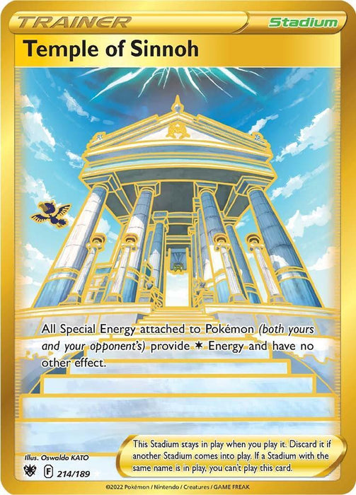 Temple of Sinnoh (214/189) [Sword & Shield: Astral Radiance] - for just $1.95! 