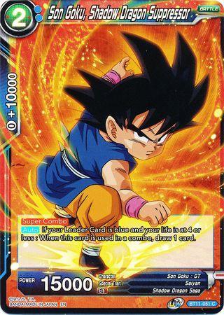 Son Goku, Shadow Dragon Suppressor (BT11-051) [Vermilion Bloodline 2nd Edition] - for just $0.10! 