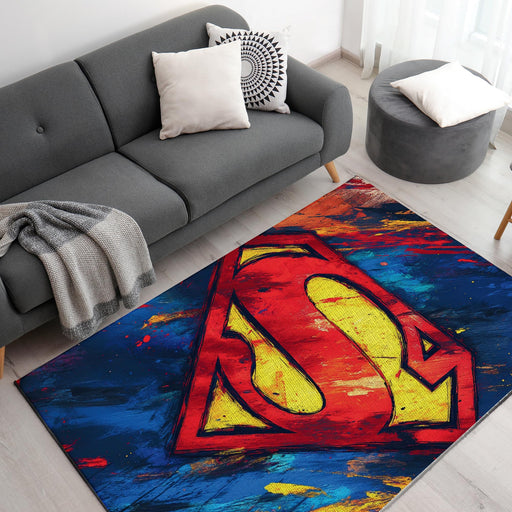 Superman Inspired Decor Rug- 62x40 inches - for just $44.99! 