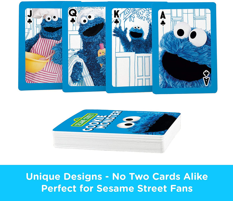 Aquarius Playing Cards: Sesame Street - Cookie Monster - for just $6.99! 