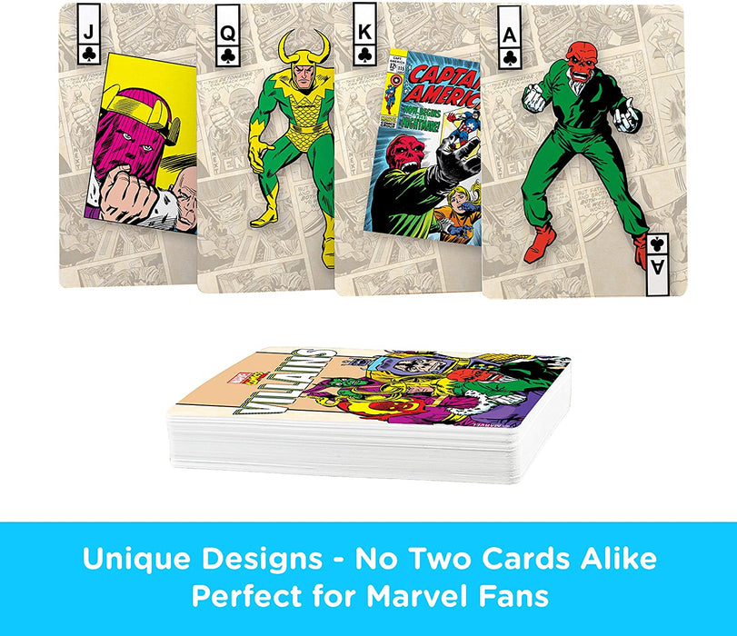 Aquarius Playing Cards: Marvel - Villians Retro - for just $6.99! 