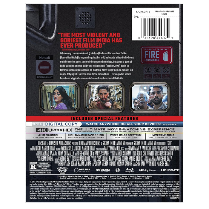 Kill - Steelbook [4K UHD] - for just $41.99! 