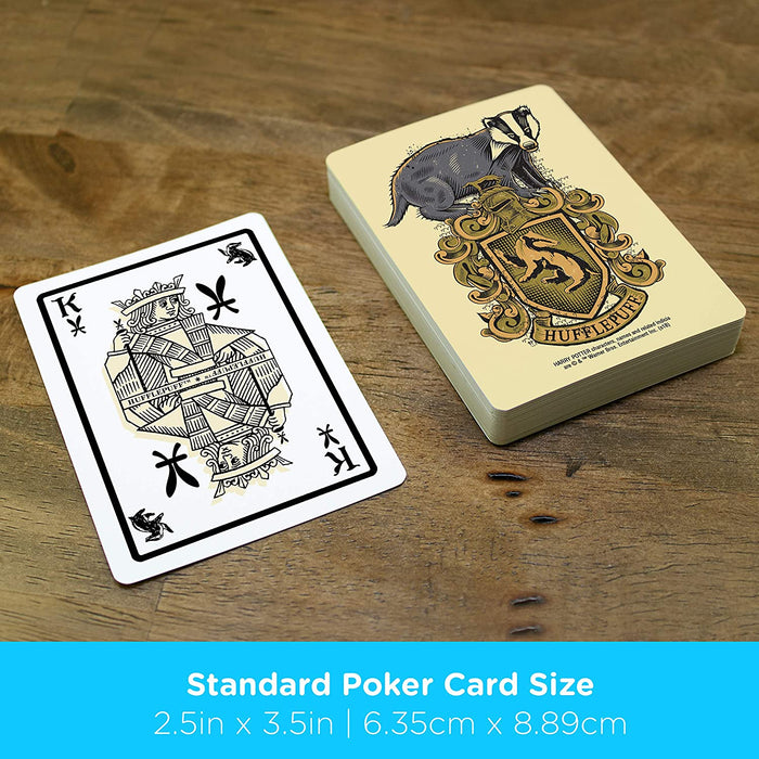 Aquarius Playing Cards: Harry Potter - Hufflepuff - for just $6.99! 